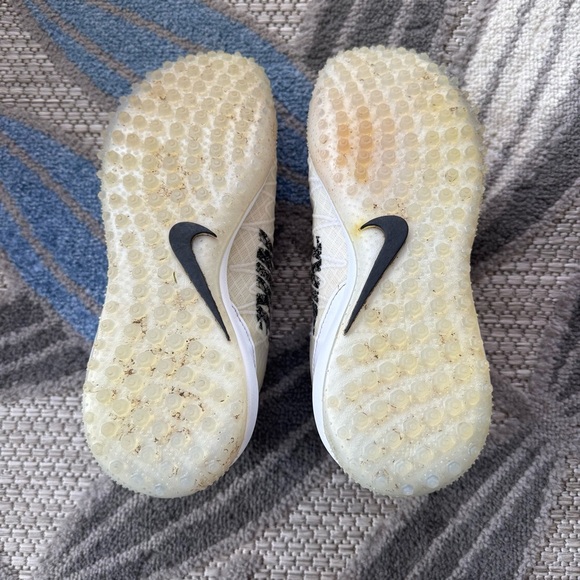 NIKE ALPHA HUARACHE 7 PRO TURF LAX SHOE WHITE/BLACK CJ0235-102 MEN’S SIZE 8 - Picture 7 of 8